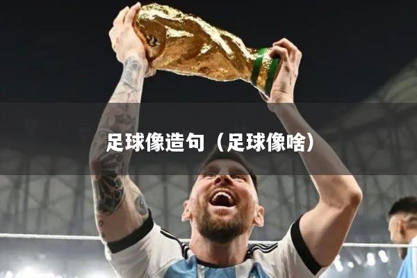 足球像造句（足球像啥）